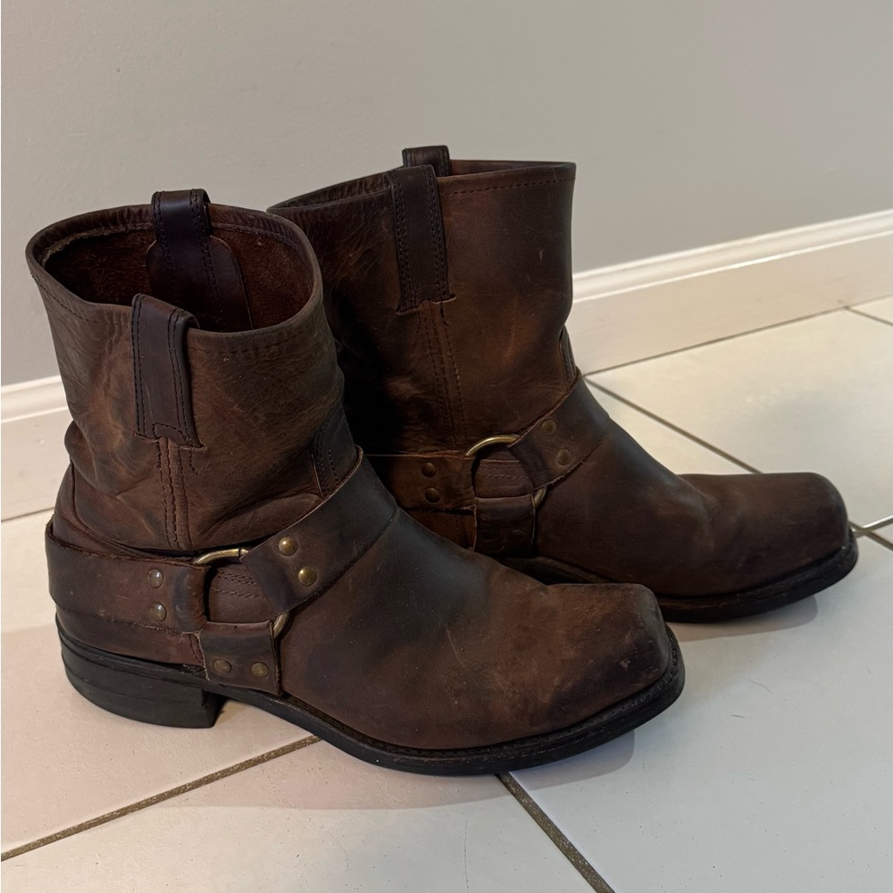 Men's Frye Brown Leather Boots